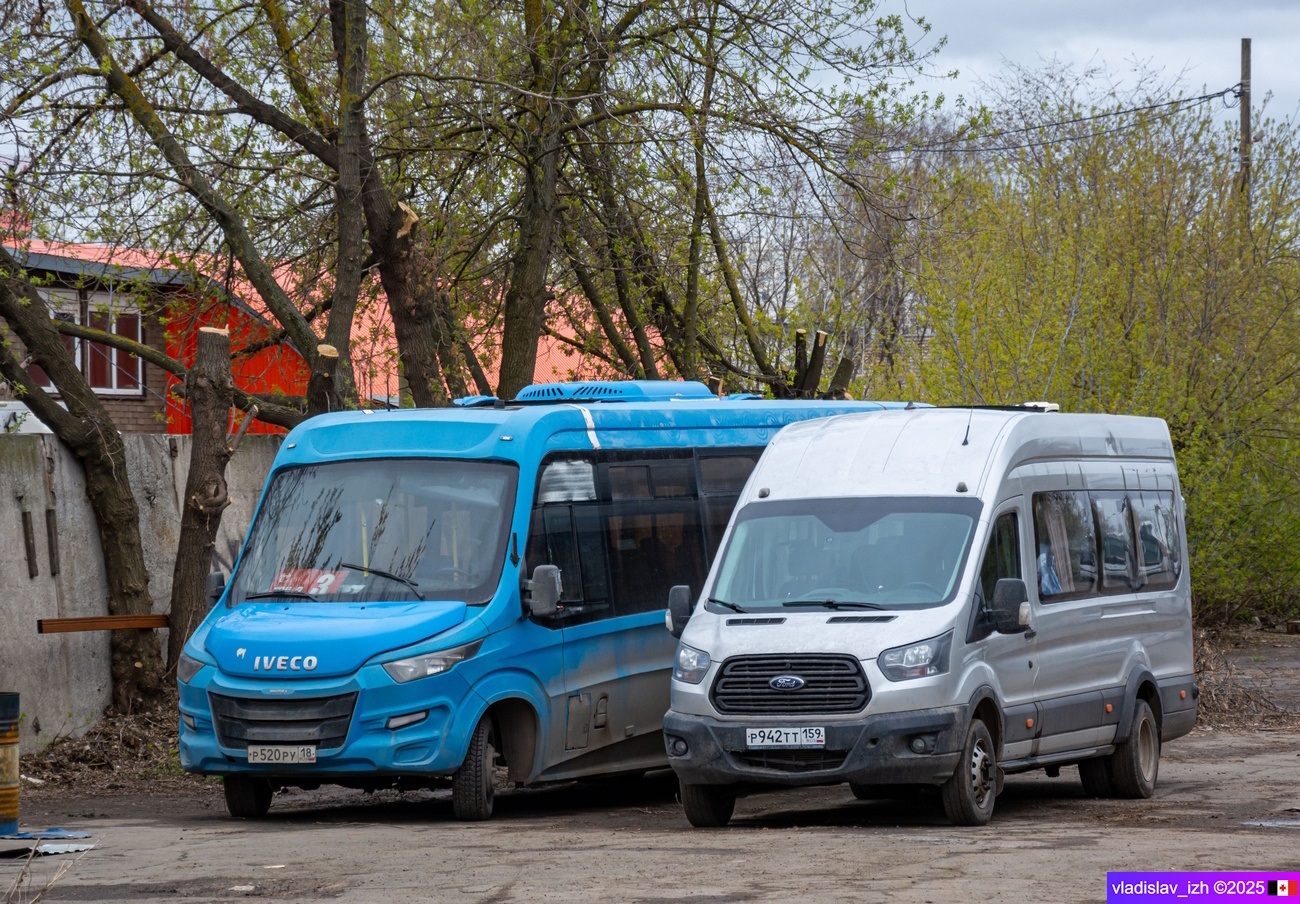 Удмуртия, Ford Transit FBD [RUS] (X2F.ESG.) № Р 942 ТТ 159