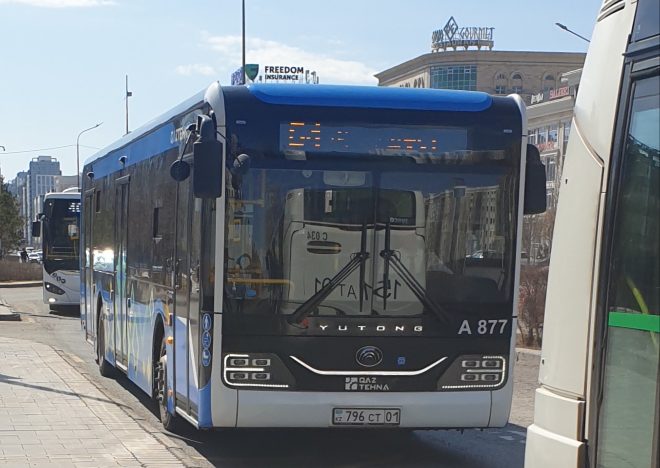 Астана, Yutong ZK6128HG (QazTehna) № A877