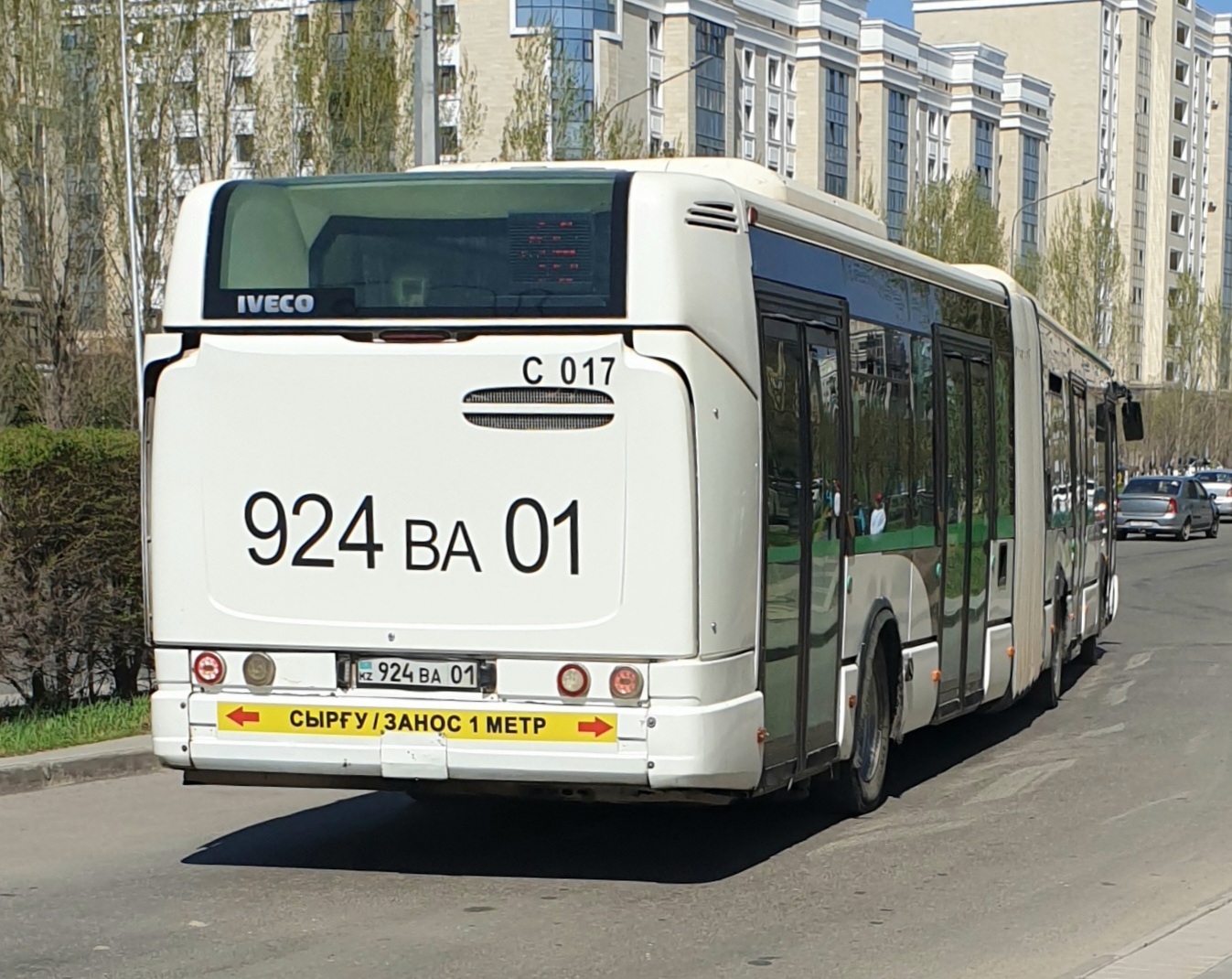 Астана, Irisbus Citelis 18M № C017