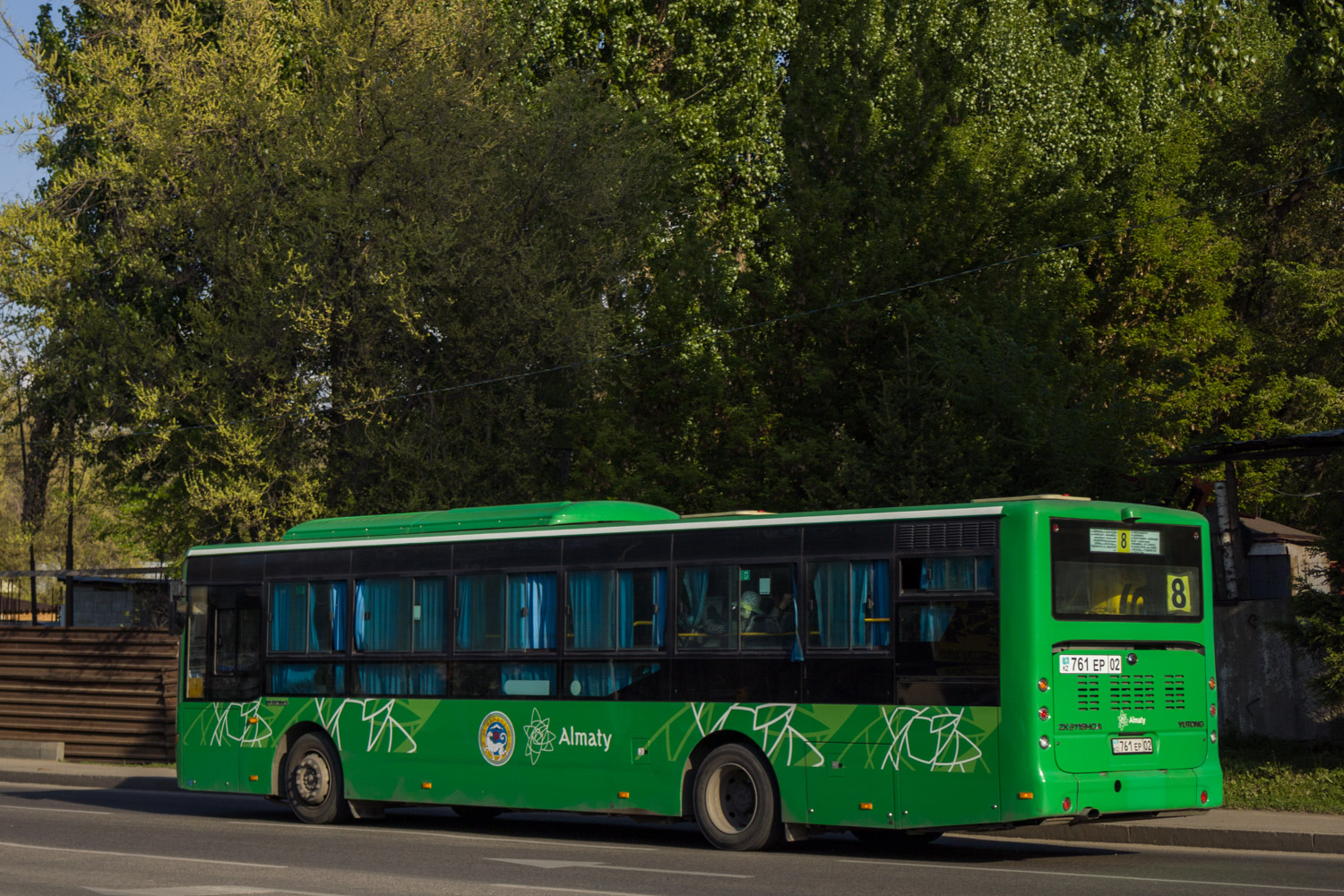 Алматы, Yutong ZK6118HGA (QazTehna) № 761 EP 02