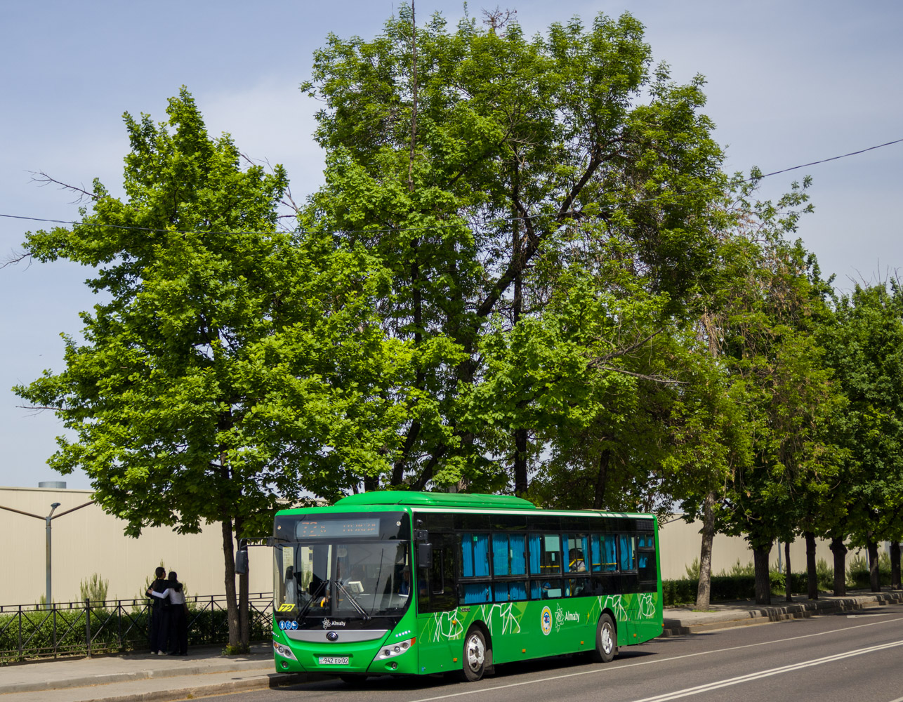 Алматы, Yutong ZK6118HGA (QazTehna) № 942 EQ 02; Алматы — Разные фотографии