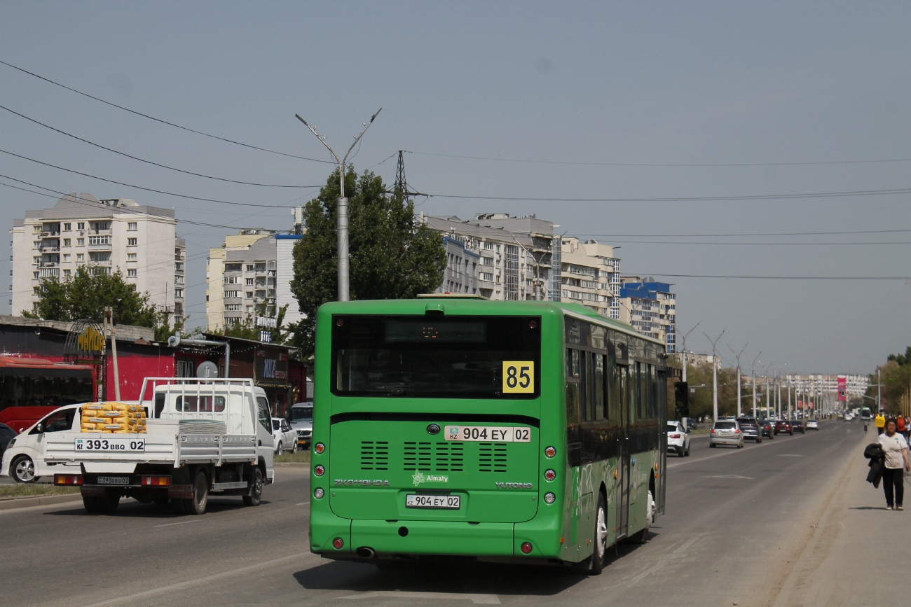 Алматы, Yutong ZK6118HGA (QazTehna) № 904 EY 02