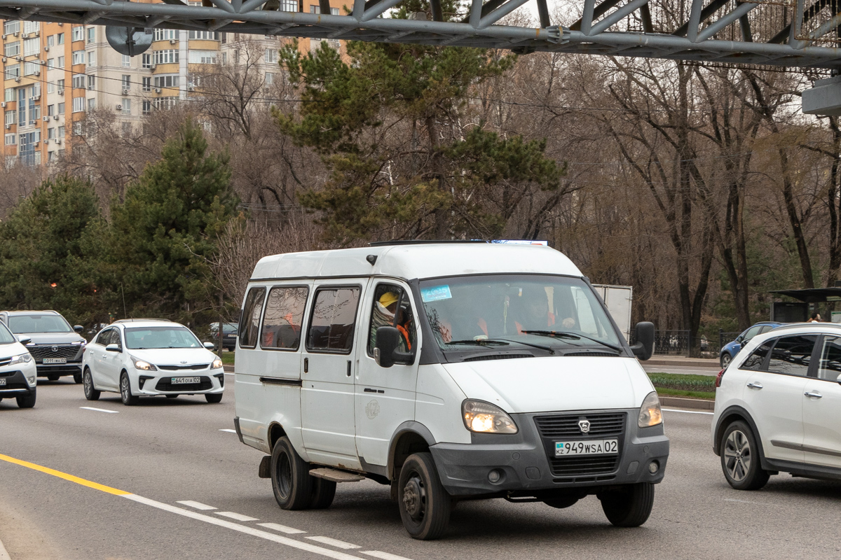 Almaty, GAZ-322173 (XTH, X96) # 949 WSA 02