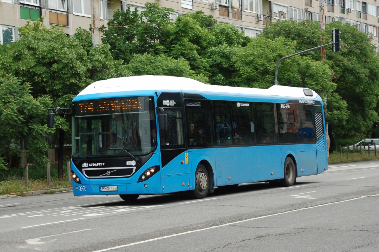 Венгрия, Volvo 7900 Hybrid № PHG-650