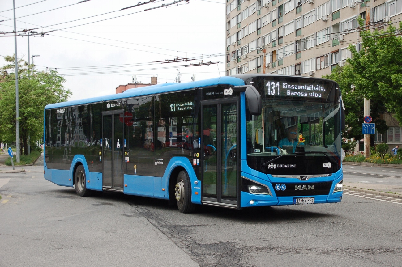 Венгрия, MAN 12C Lion's City 12 NL280 № AA HY-821