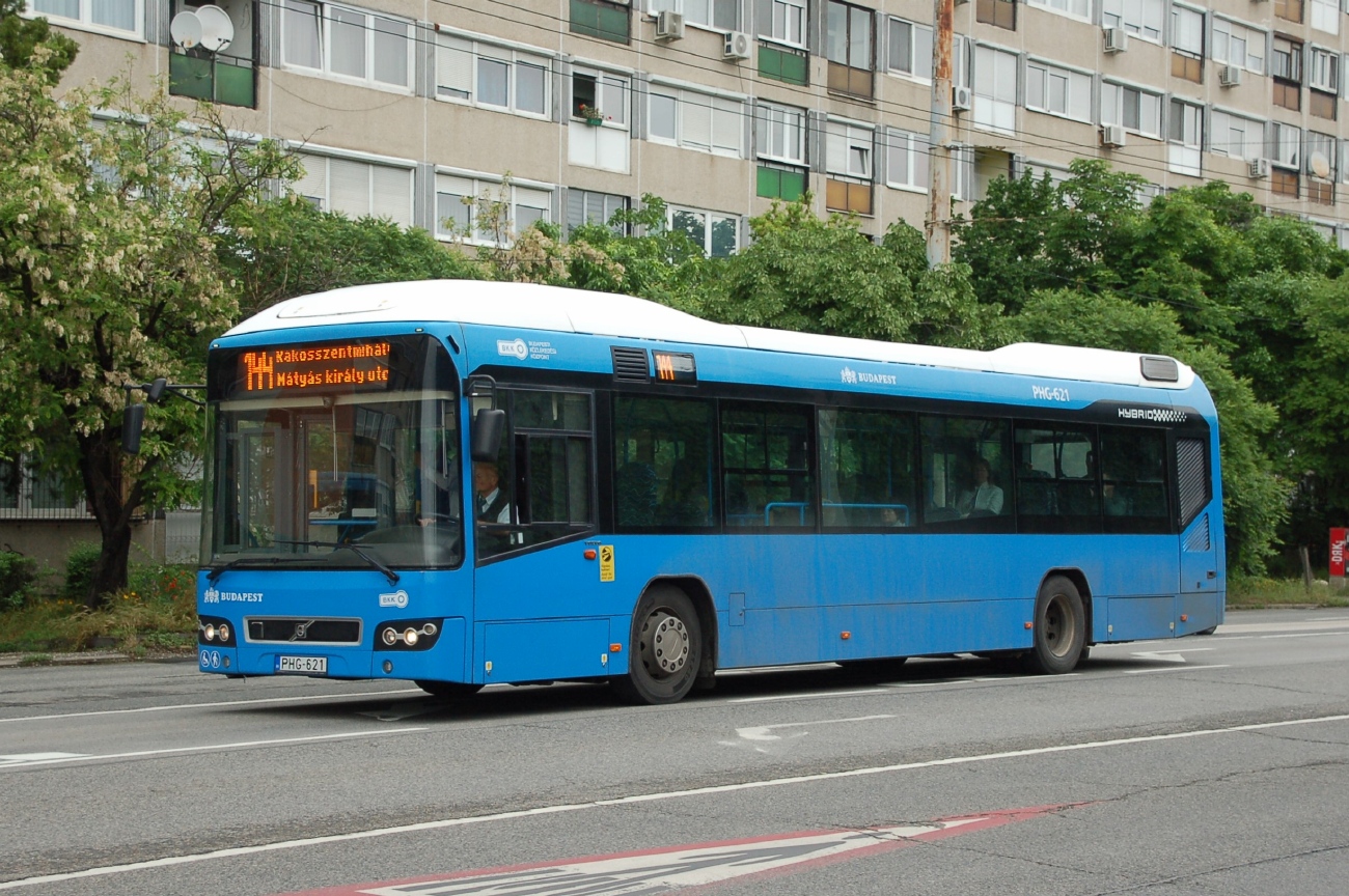 Венгрия, Volvo 7700 Hybrid № PHG-621