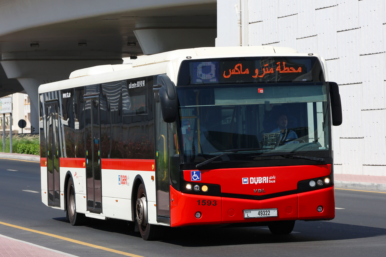 ОАЭ, VDL Citea CLF-120.310 № 1593