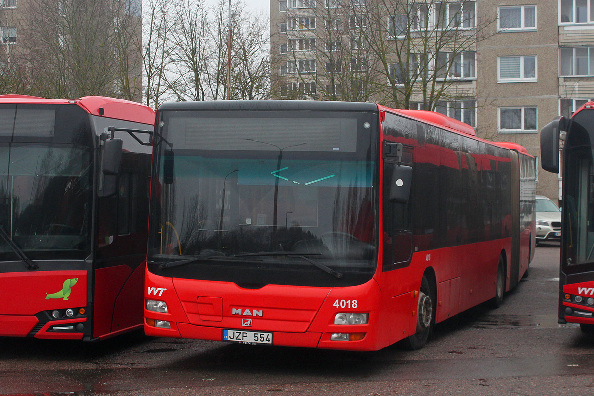Литва, MAN A23 Lion's City GL NG313 № 4018