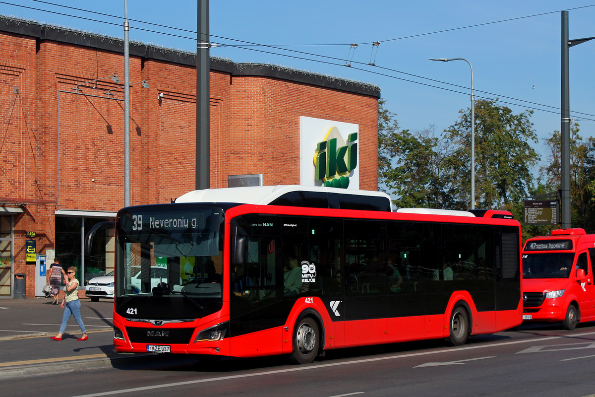Литва, MAN 12C Lion's City 12 G NL280 EfficientHybrid № 421
