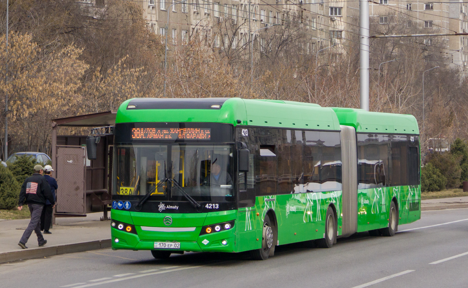 Алматы, Golden Dragon XML6185J13C (Hyundai Trans Auto) № 4213