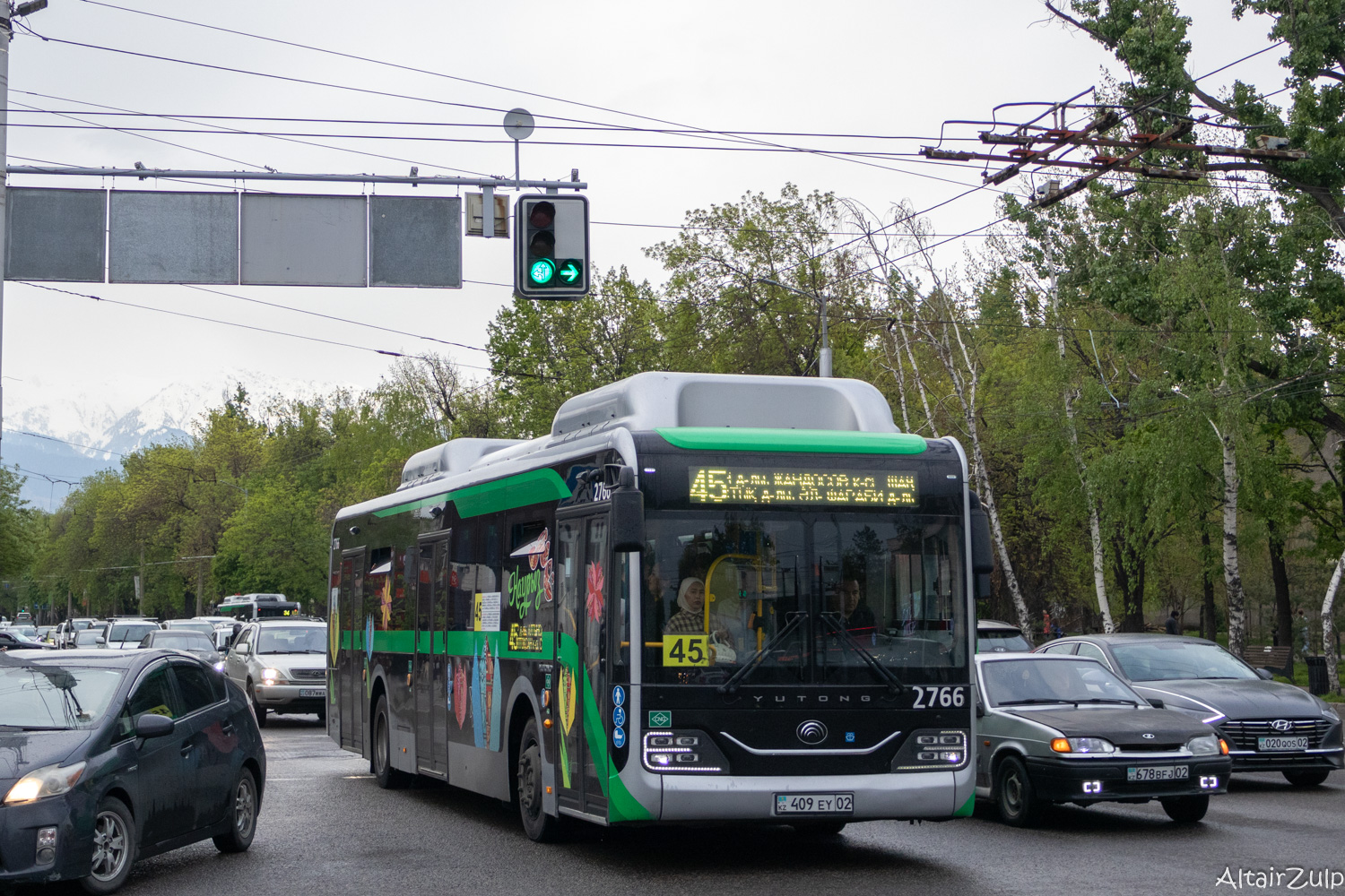 Алматы, Yutong ZK6126HG (QazTehna) № 2766