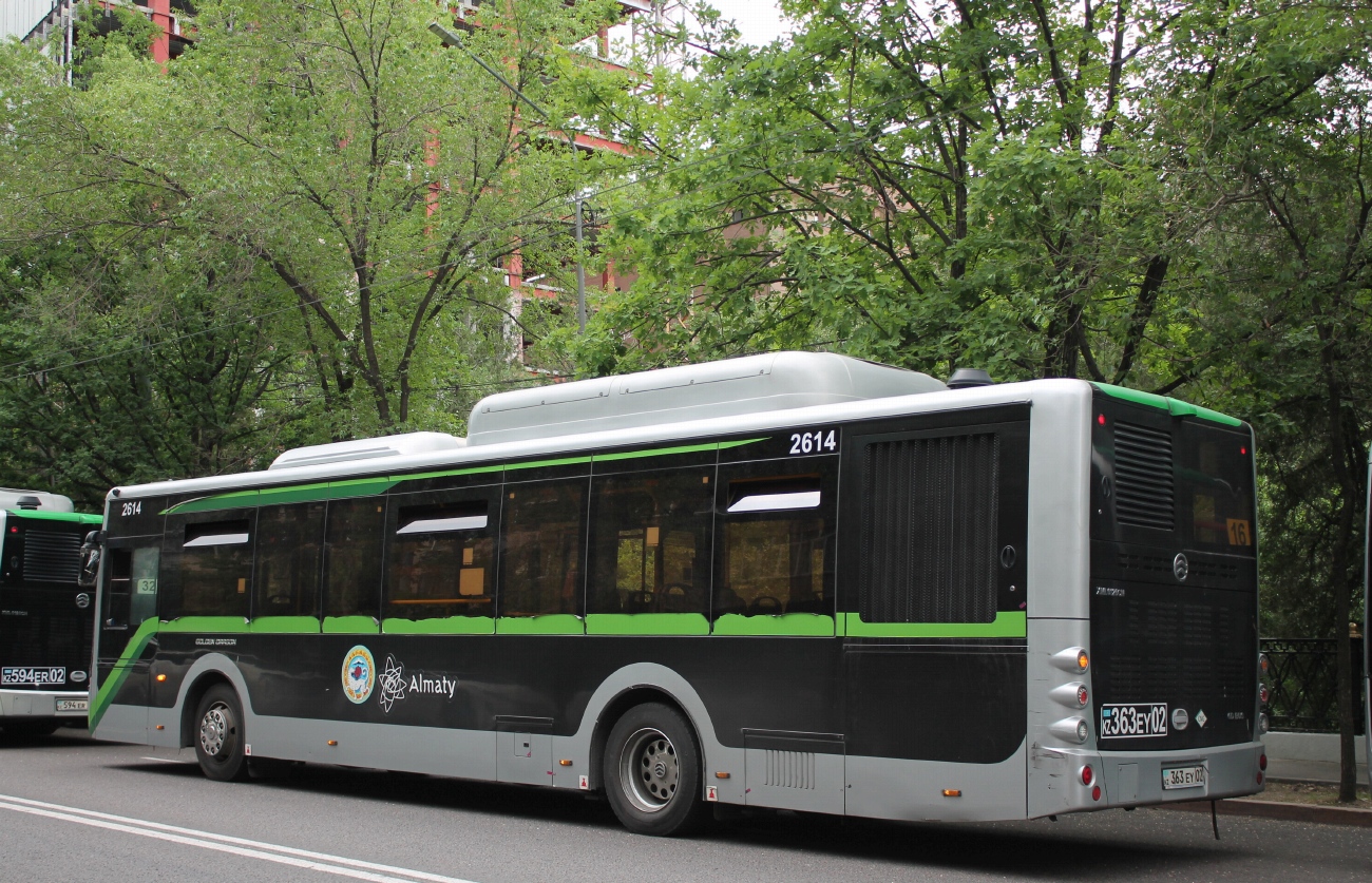 Алматы, Golden Dragon XML6125CN (Hyundai Trans Auto) № 2614