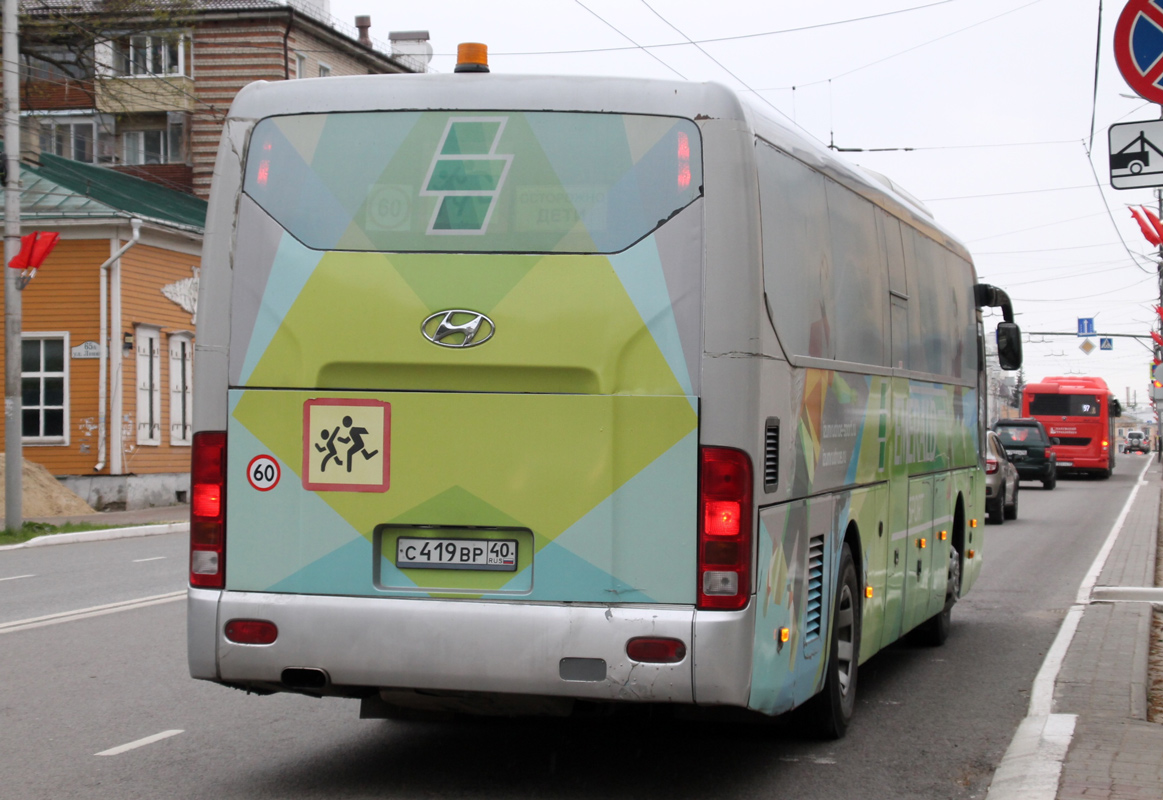 Kaluga region, Hyundai Universe Space Luxury Nr. С 419 ВР 40