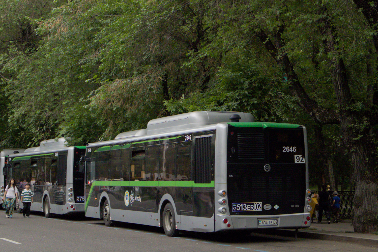 Алматы, Golden Dragon XML6125CN (Hyundai Trans Auto) № 2646