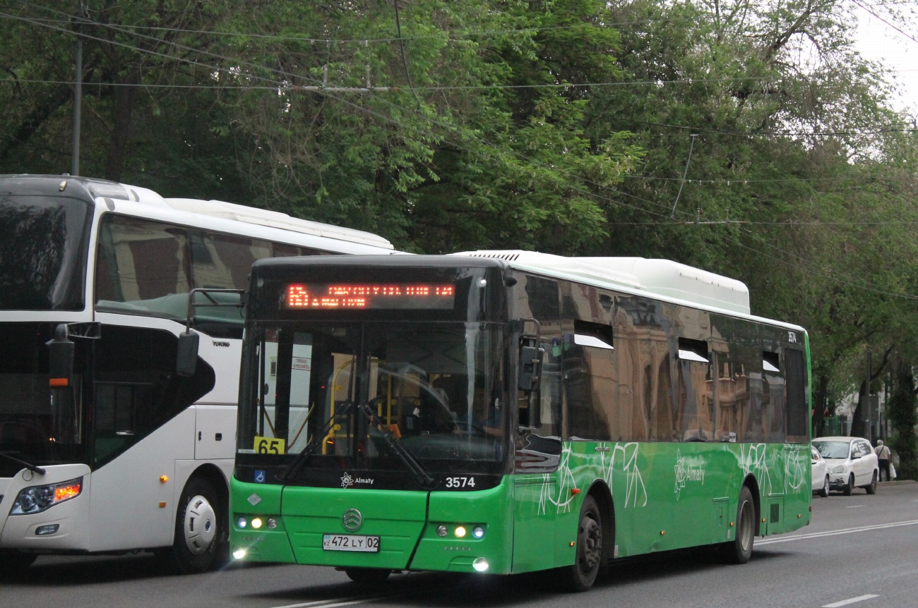 Алматы, Golden Dragon XML6125CN (Hyundai Trans Auto) № 3574