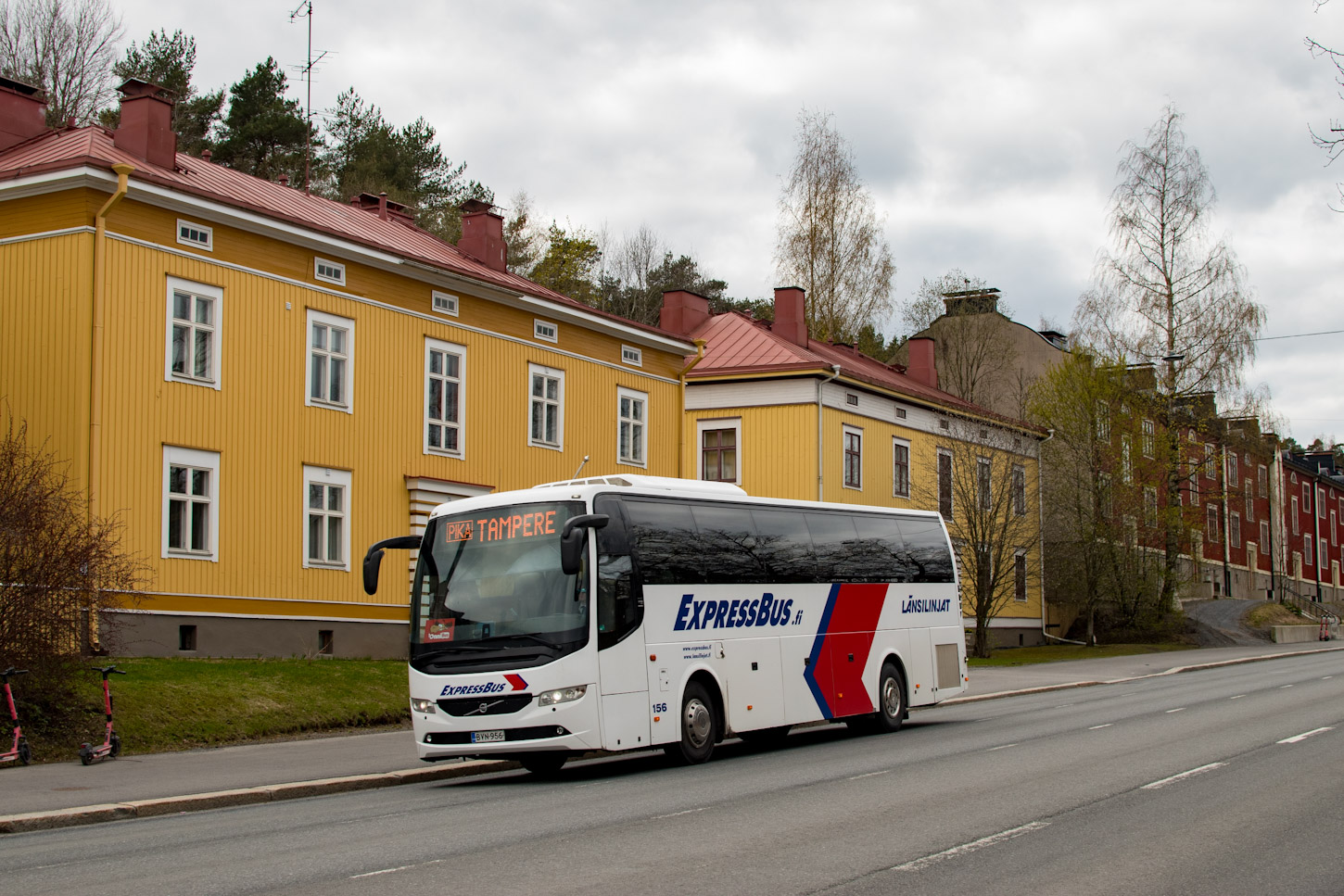 Финляндия, Volvo 9700H NG № 156