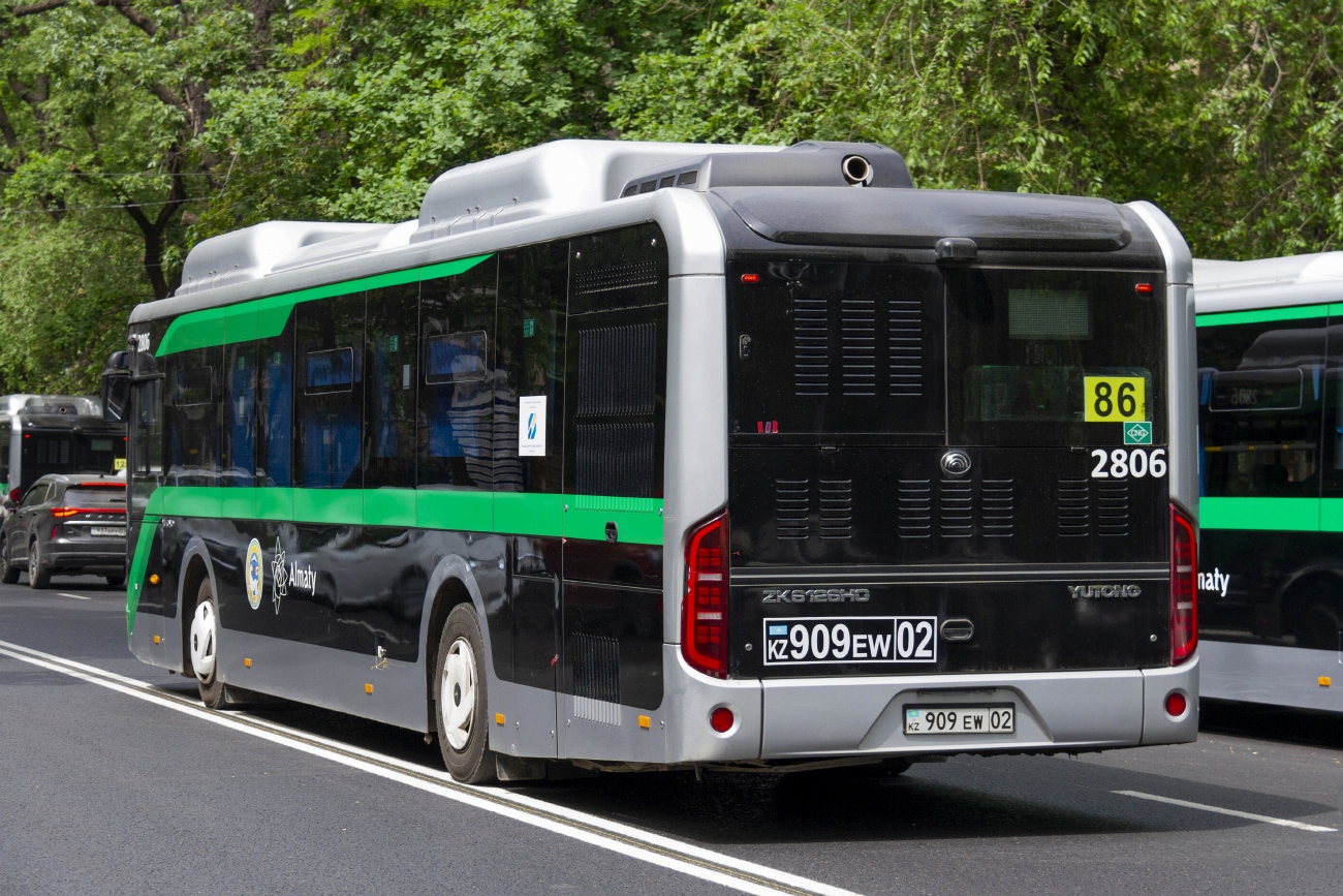 Алматы, Yutong ZK6126HG (QazTehna) № 2806
