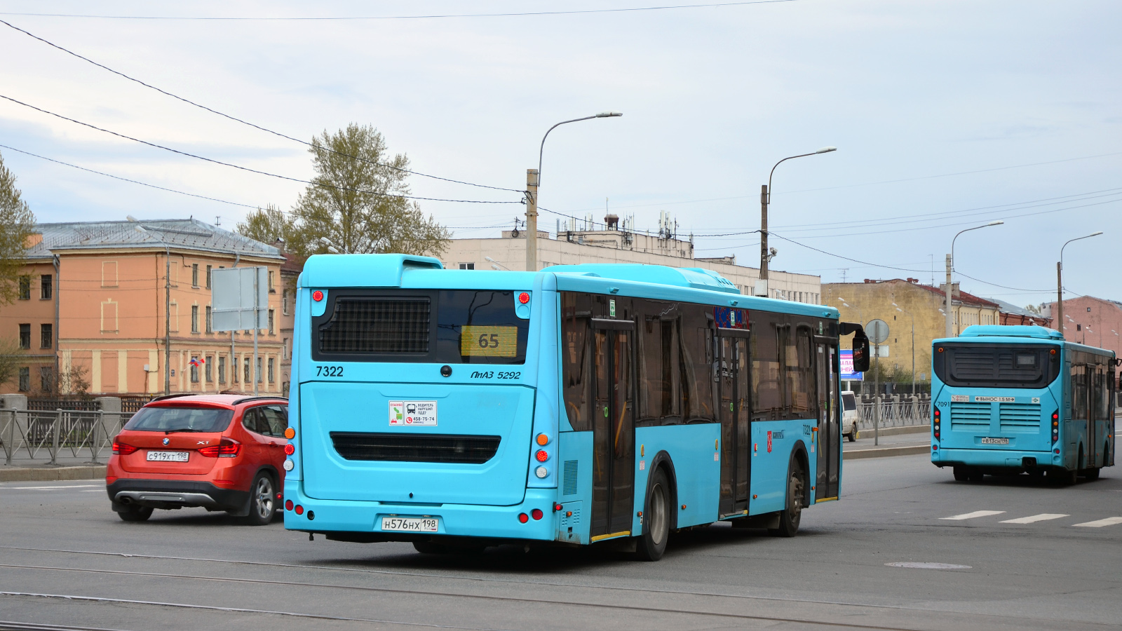 Санкт-Петербург, ЛиАЗ-5292.65 № 7322