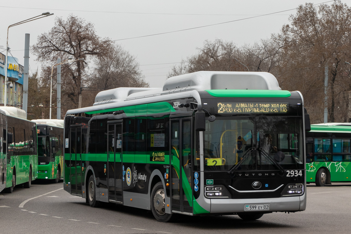 Алматы, Yutong ZK6126HG (QazTehna) № 2934