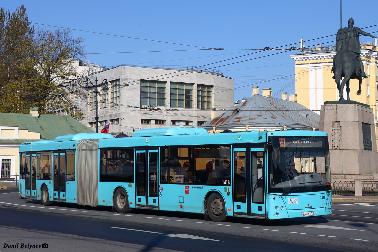Санкт-Петербург, МАЗ-216.066 № 1418