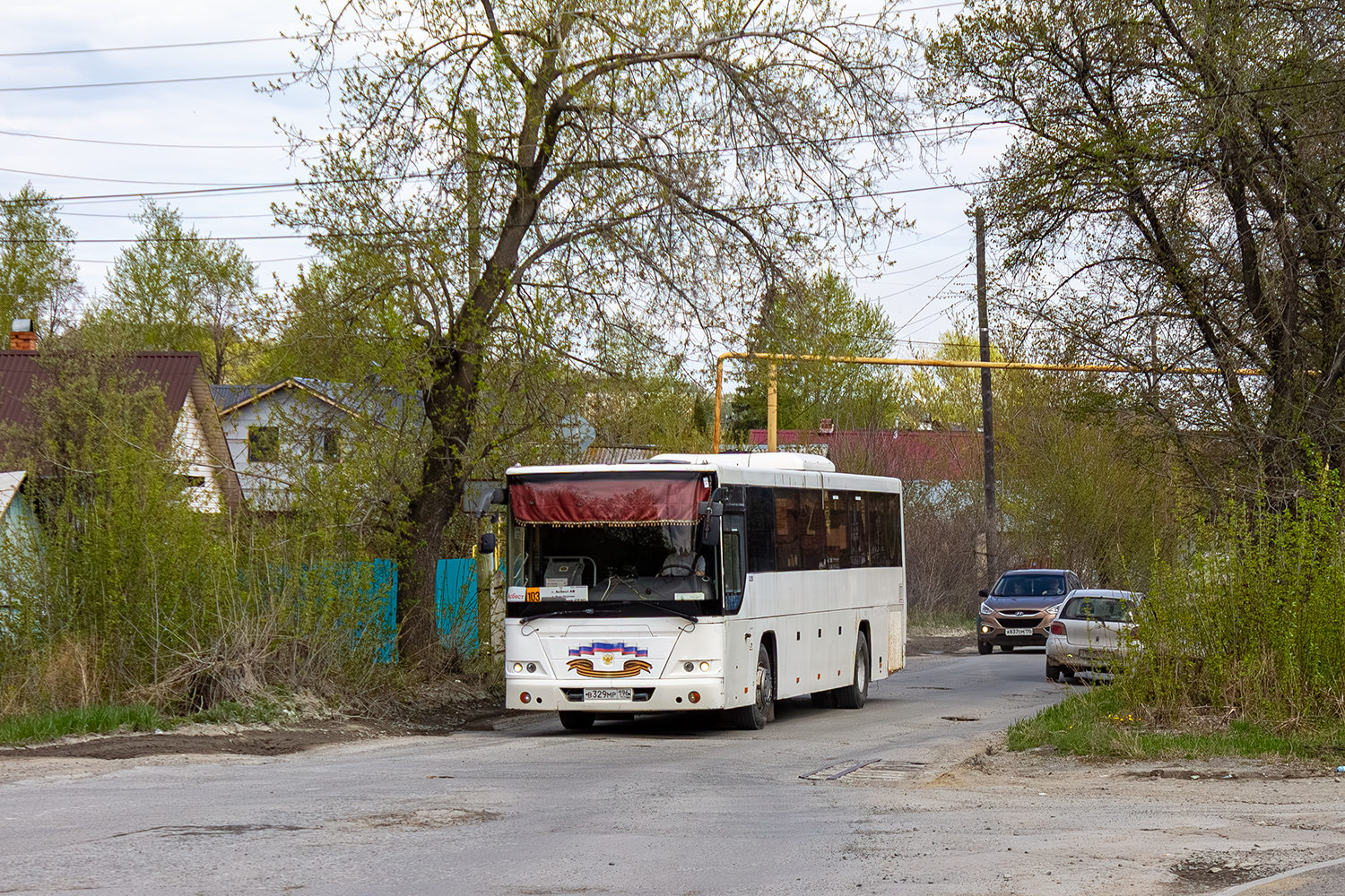 Свердловская область, ЛиАЗ-525110-11 № В 329 МР 196