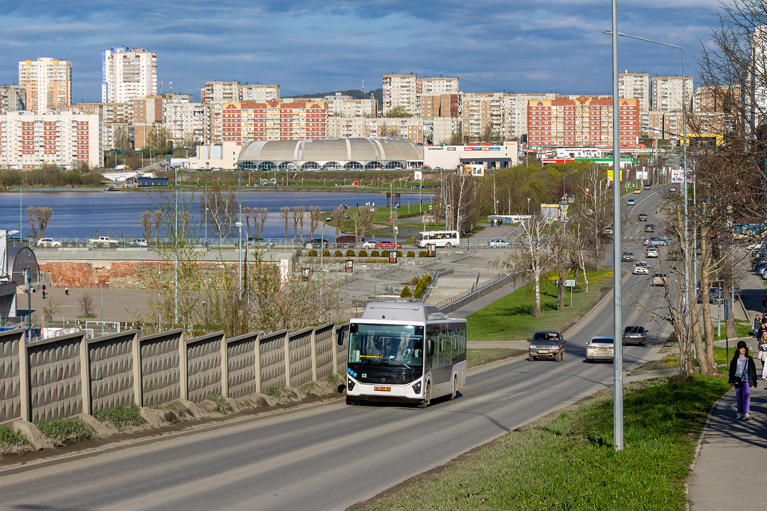 Свердловская область, ПАЗ-422320-14 Citymax 9 (CNG) № КР 597 66