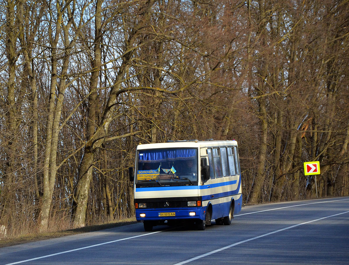 Хмельницкая область, БАЗ-А079.23 "Мальва" № BX 0015 AA