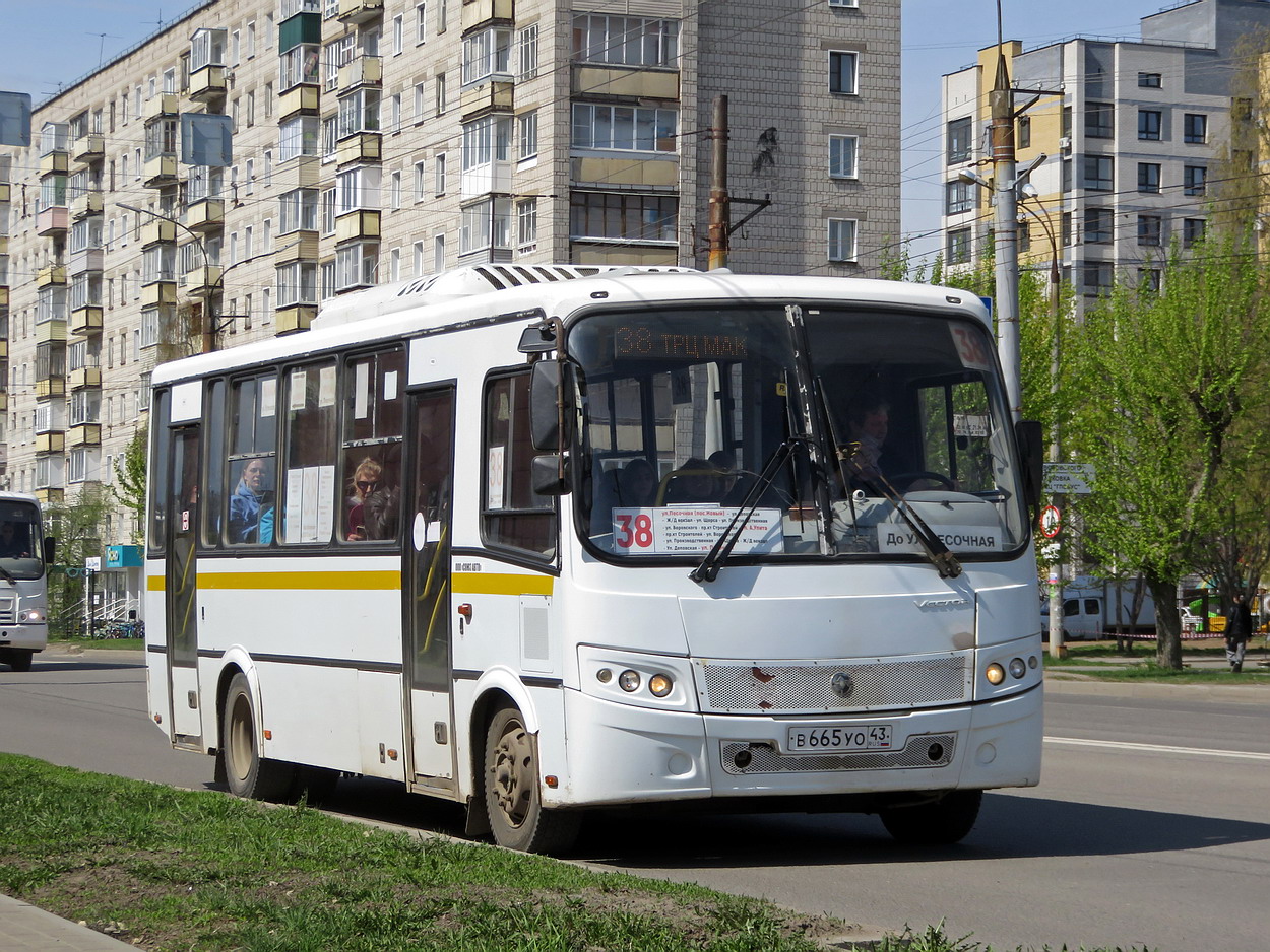 Кировская область, ПАЗ-320412-04 "Вектор" № В 665 УО 43
