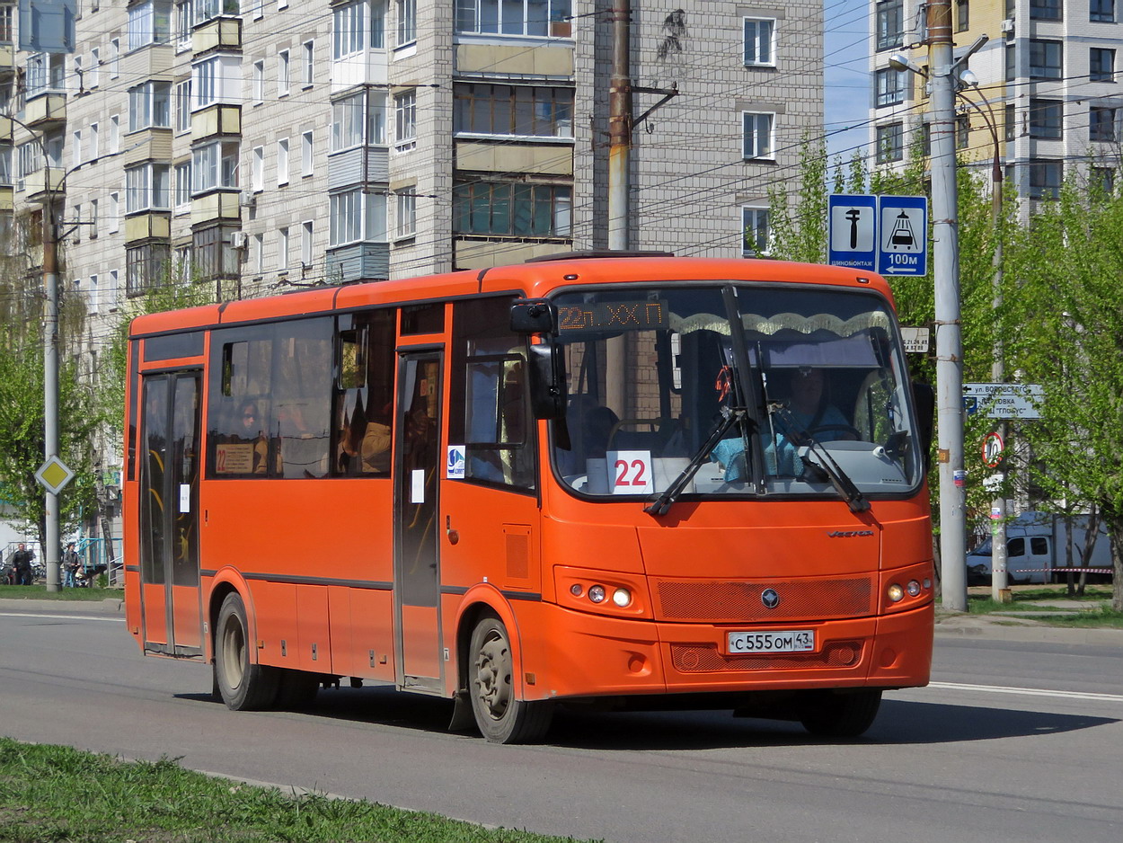 Кировская область, ПАЗ-320414-04 "Вектор" (1-2) № С 555 ОМ 43