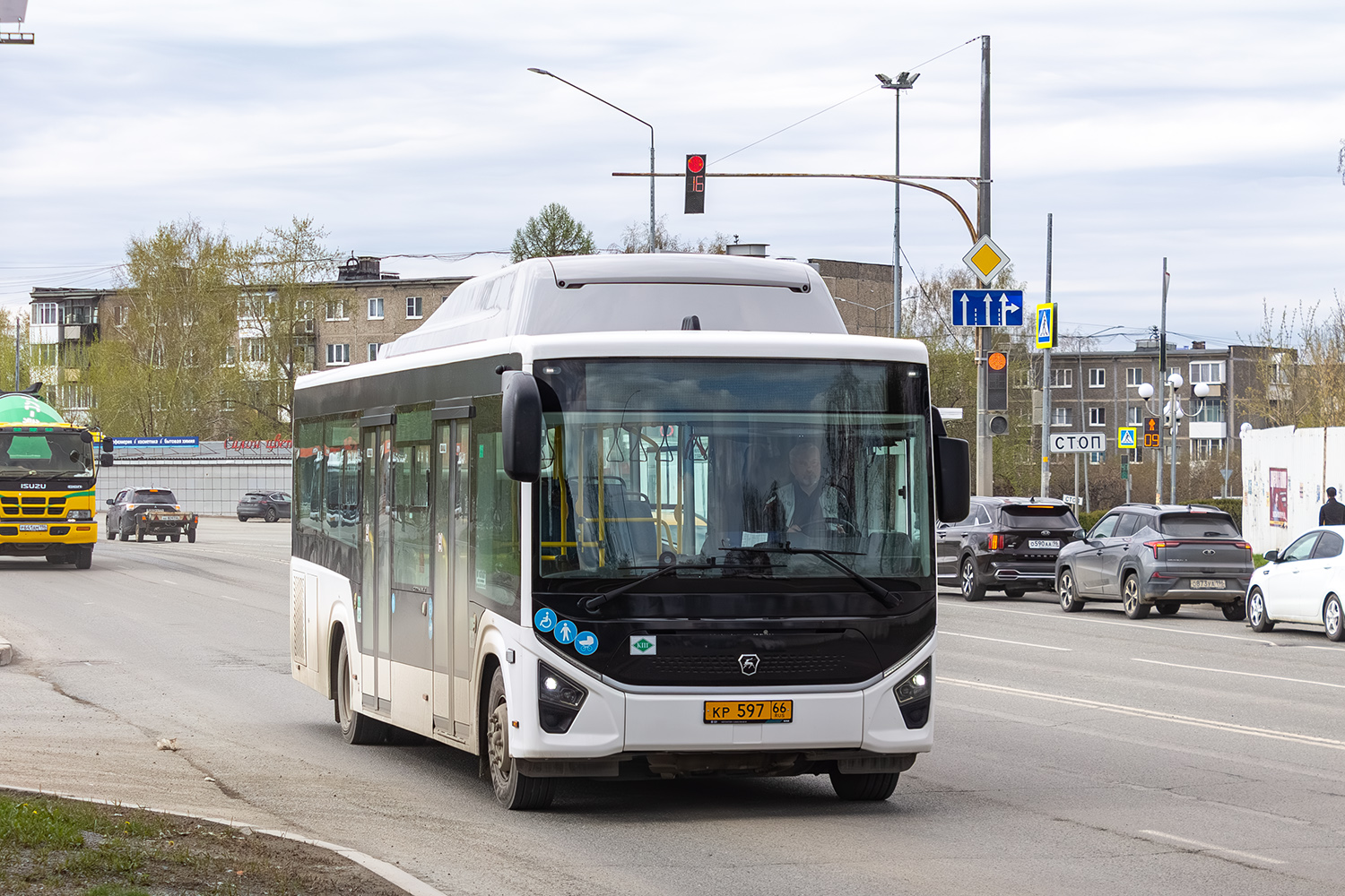 Свердловская область, ПАЗ-422320-14 Citymax 9 (CNG) № КР 597 66