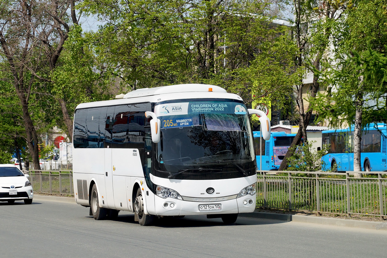 Приморский край, Yutong ZK6938HB9 № О 121 ОА 125