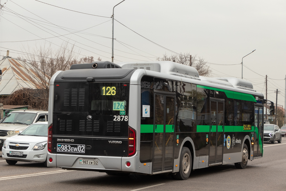 Алматы, Yutong ZK6126HG (QazTehna) № 2878