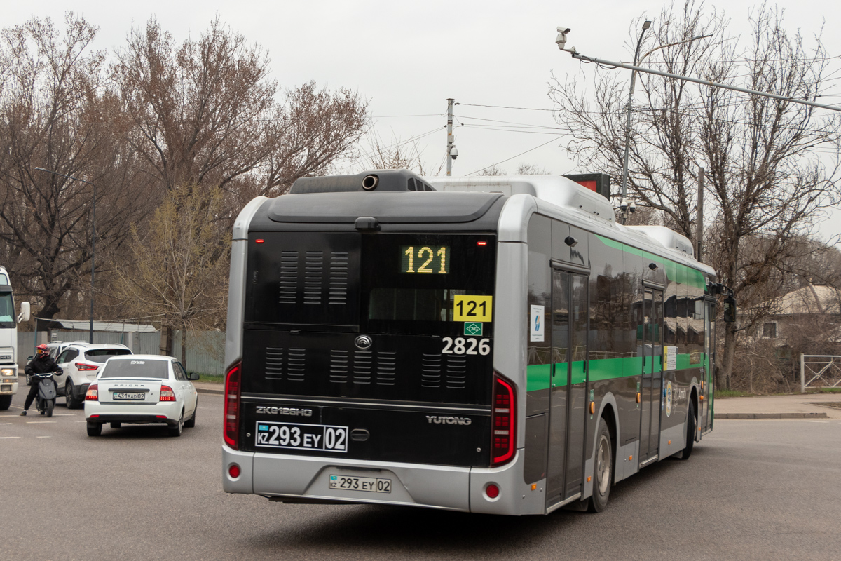 Алматы, Yutong ZK6126HG (QazTehna) № 2826