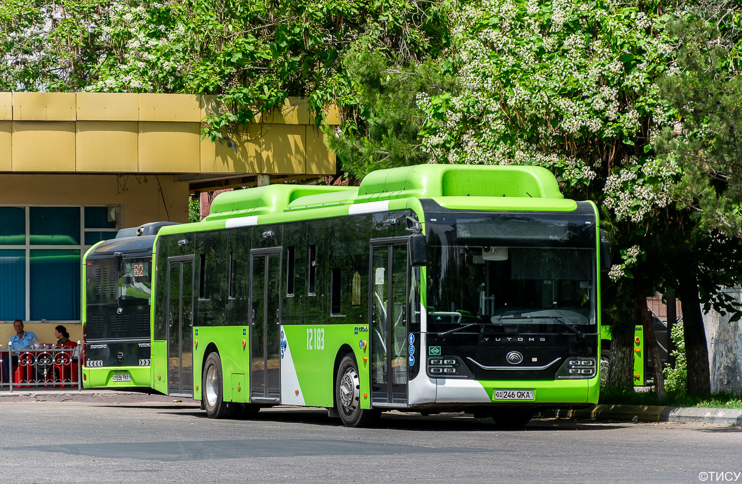 Узбекистан, Yutong ZK6126HG № 12183