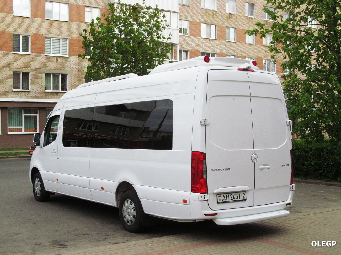 Витебская область, Mercedes-Benz Sprinter W907 316CDI № АН 2451-2