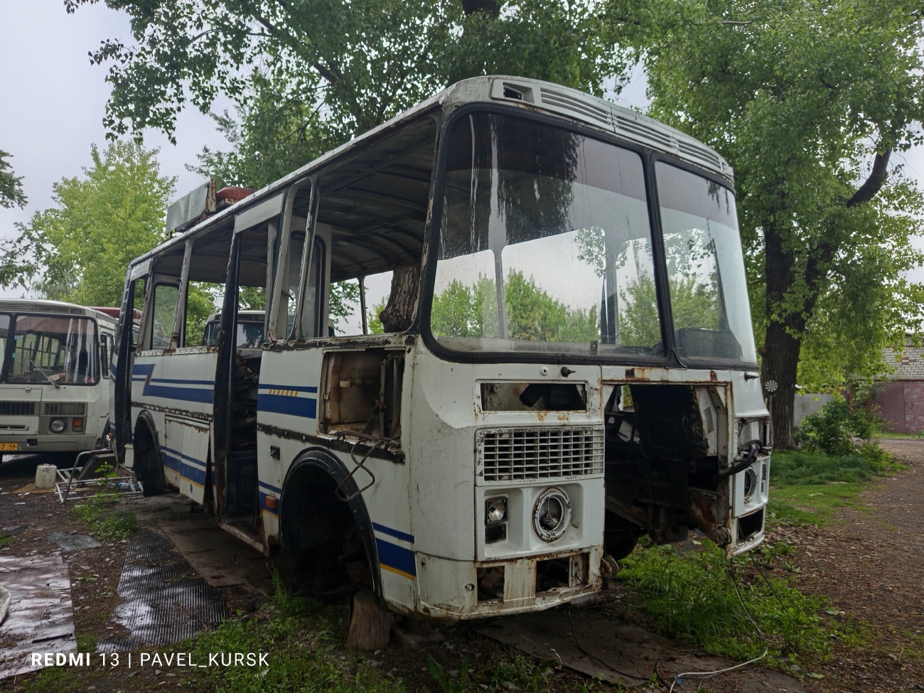 Курская область — Автобусы без номеров