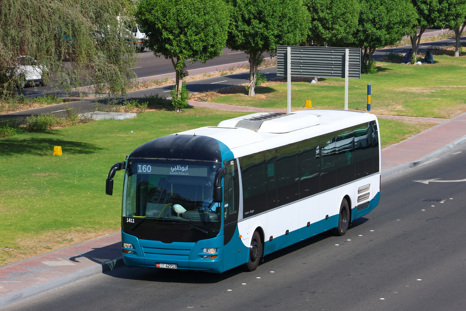 ОАЭ, MAN R14 Lion's Regio C ÜL354 C № 1411 ОАЭ, MAN R14 Lion's Regio C ÜL354 C № 1411