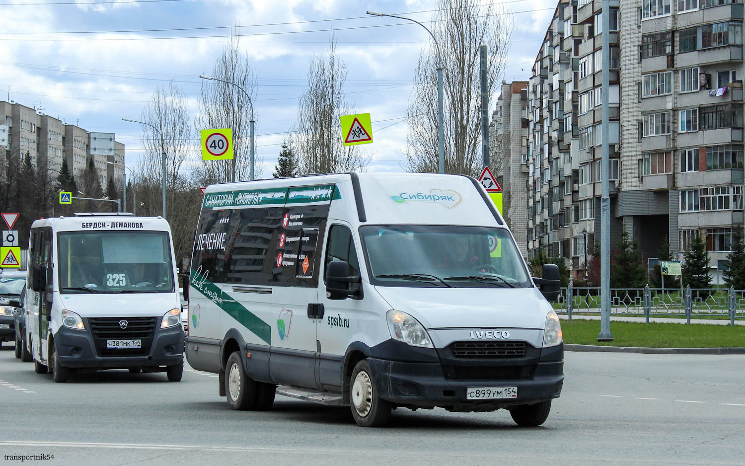 Новосибирская область, Росвэн-3265 (IVECO Daily) № С 899 УМ 154