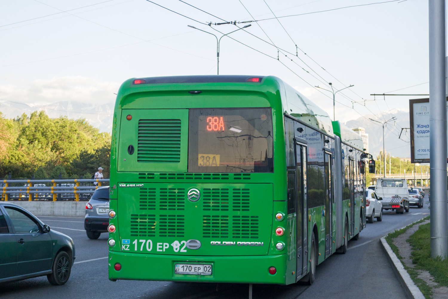 Алматы, Golden Dragon XML6185J13C (Hyundai Trans Auto) № 4213