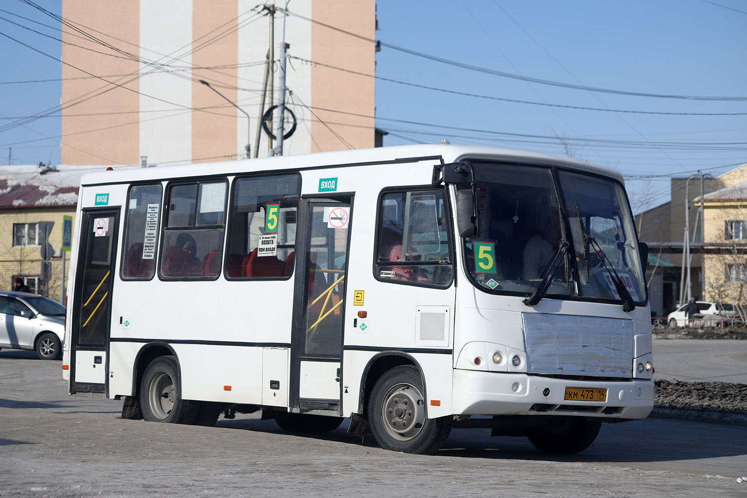 Саха (Якутия), ПАЗ-320302-12 № КМ 473 14