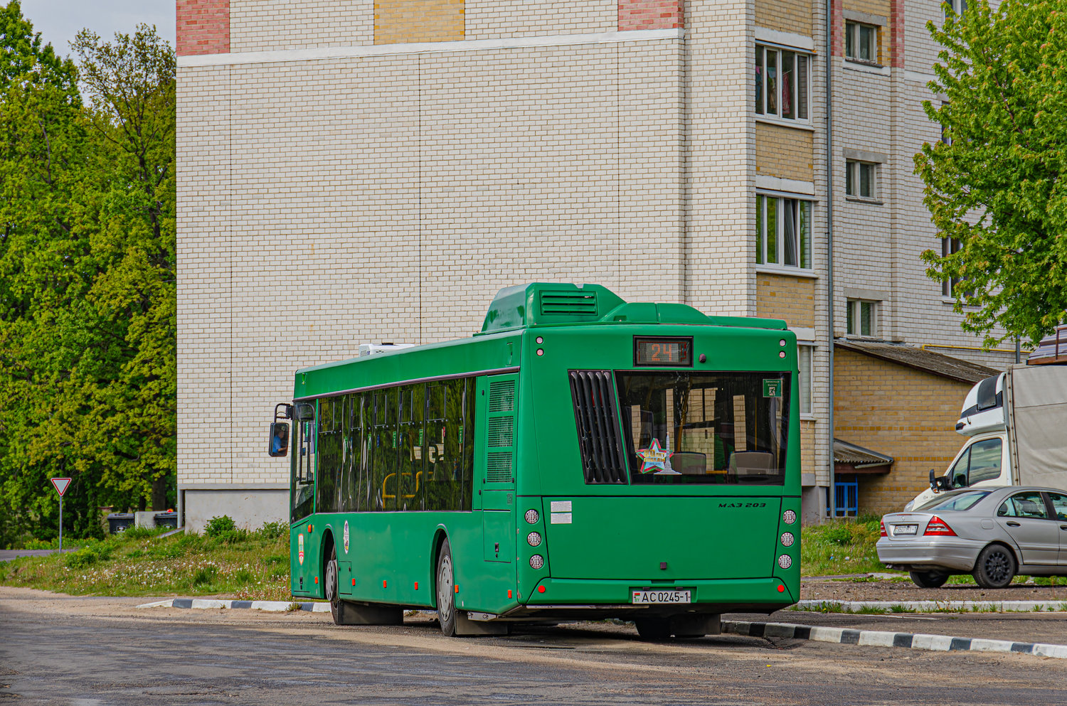 Брестская область, МАЗ-203.047 № 12350