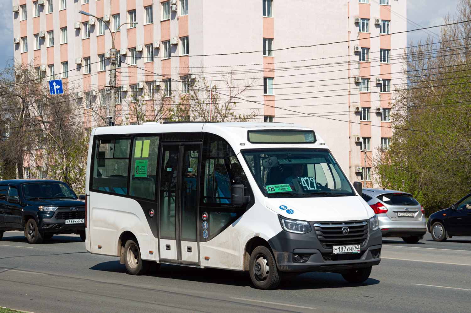 Самарская область, ГАЗ-A68R52 City № М 187 УН 763