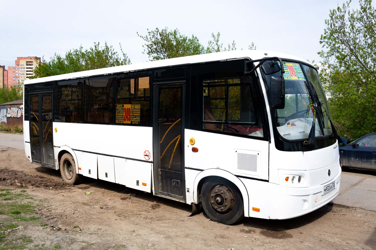 Башкортостан, ПАЗ-320414-05 "Вектор" (1-2) № М 932 КА 702