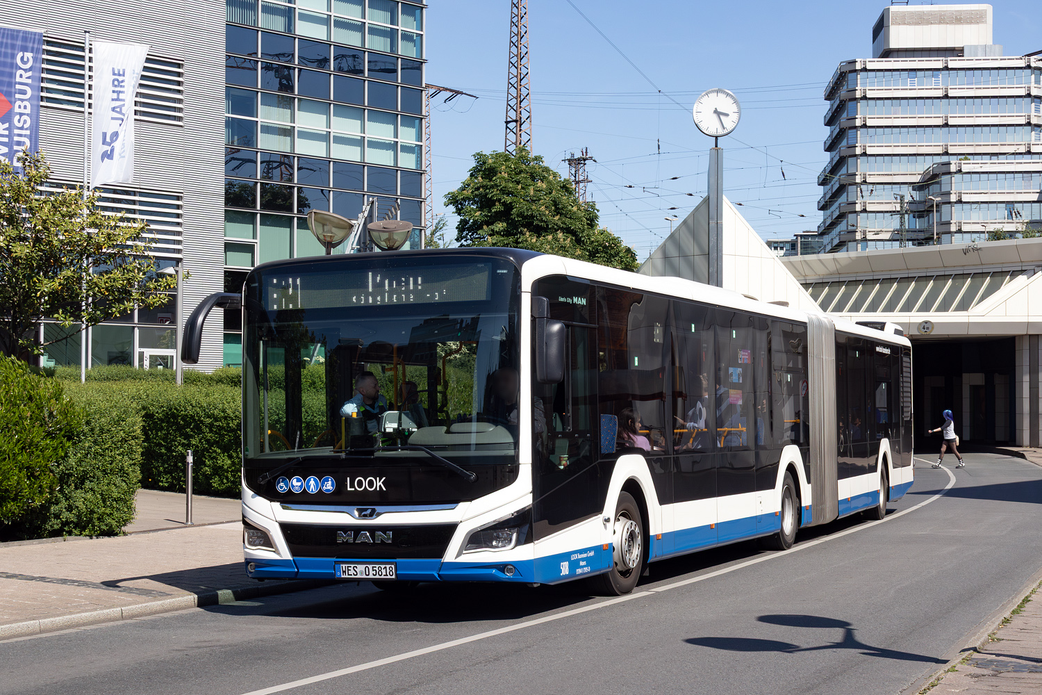 Северный Рейн-Вестфалия, MAN 19C Lion's City 19 NG330 EfficientHybrid № 5818