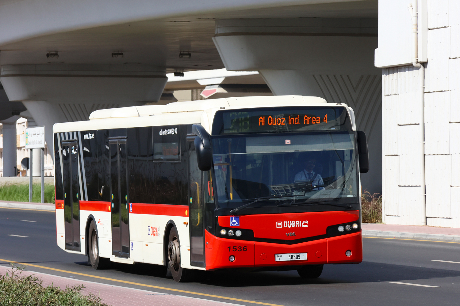 ОАЭ, VDL Citea CLF-120.310 № 1536