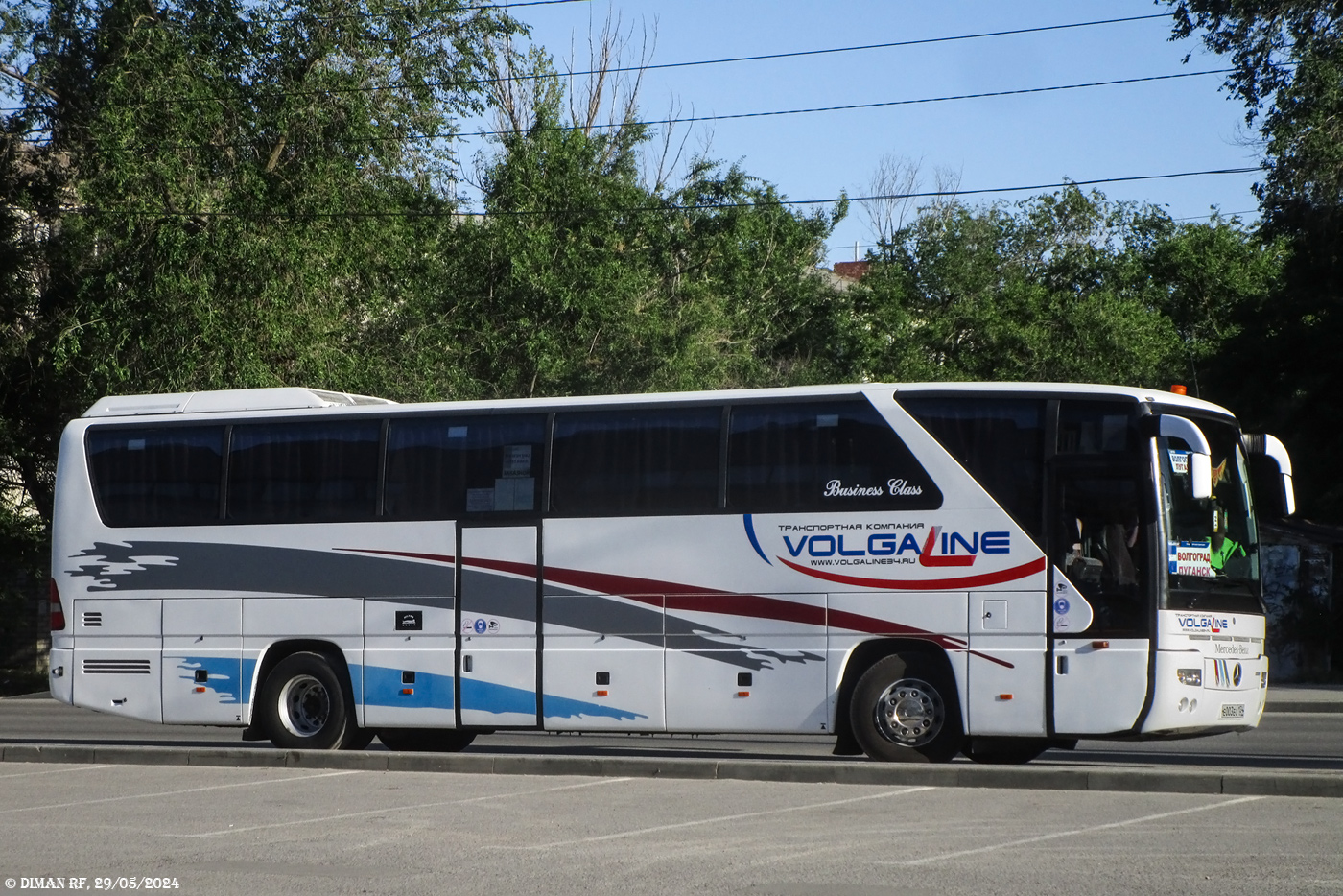 Волгоградская область, Mercedes-Benz O350-15RHD Tourismo № Е 003 ЕС 134