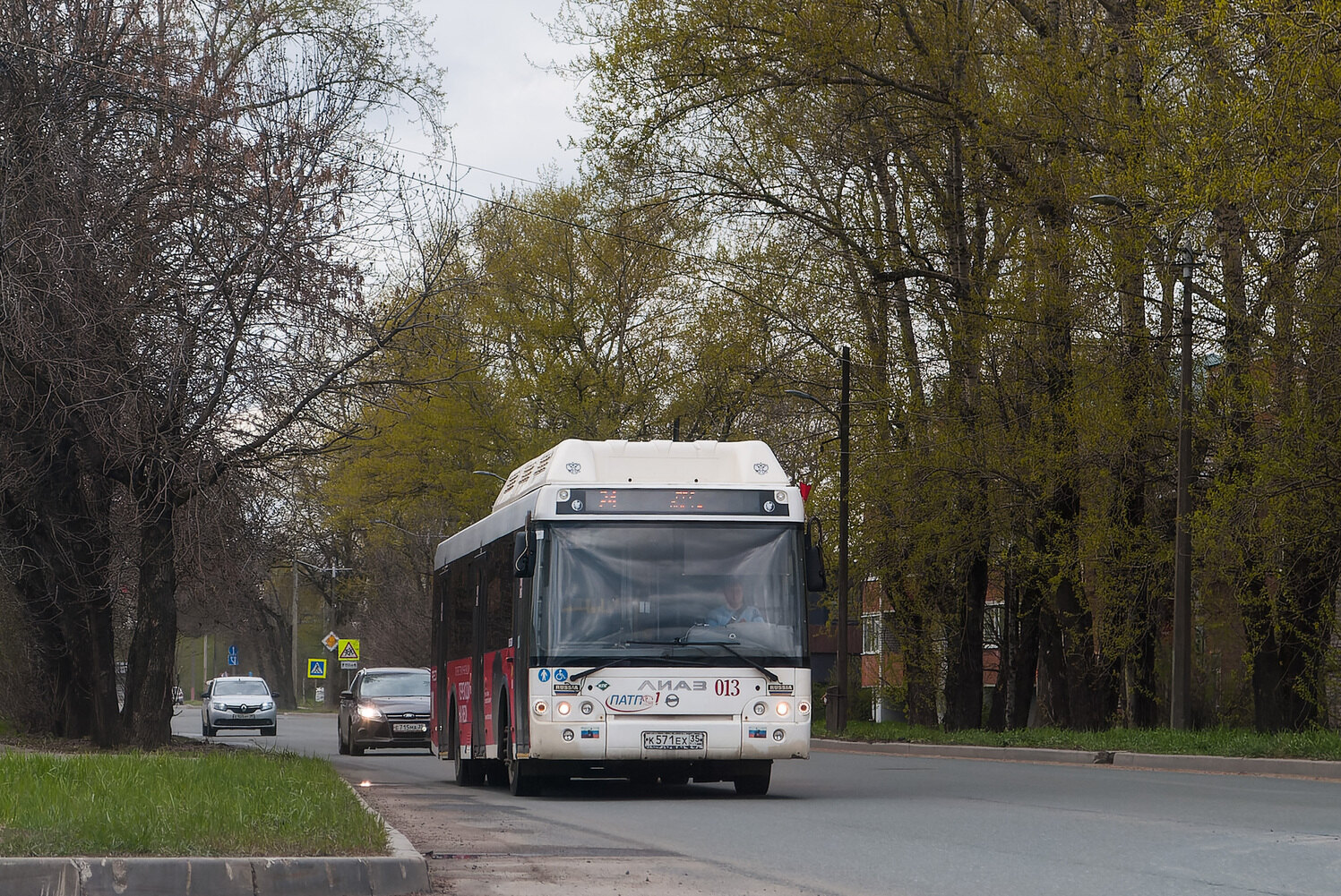 Вологодская область, ЛиАЗ-5292.67 (CNG) № 013