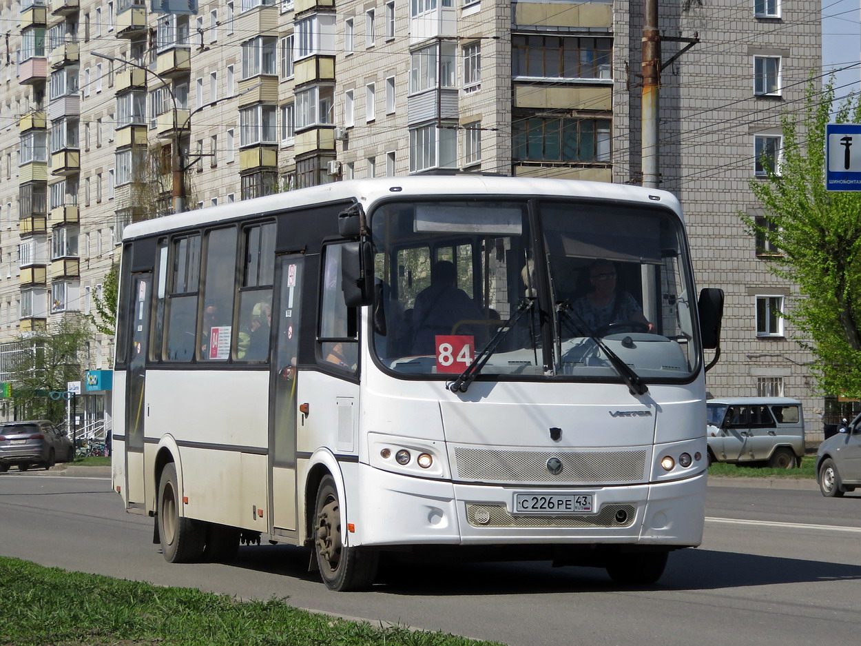 Кировская область, ПАЗ-320412-05 "Вектор" № С 226 РЕ 43