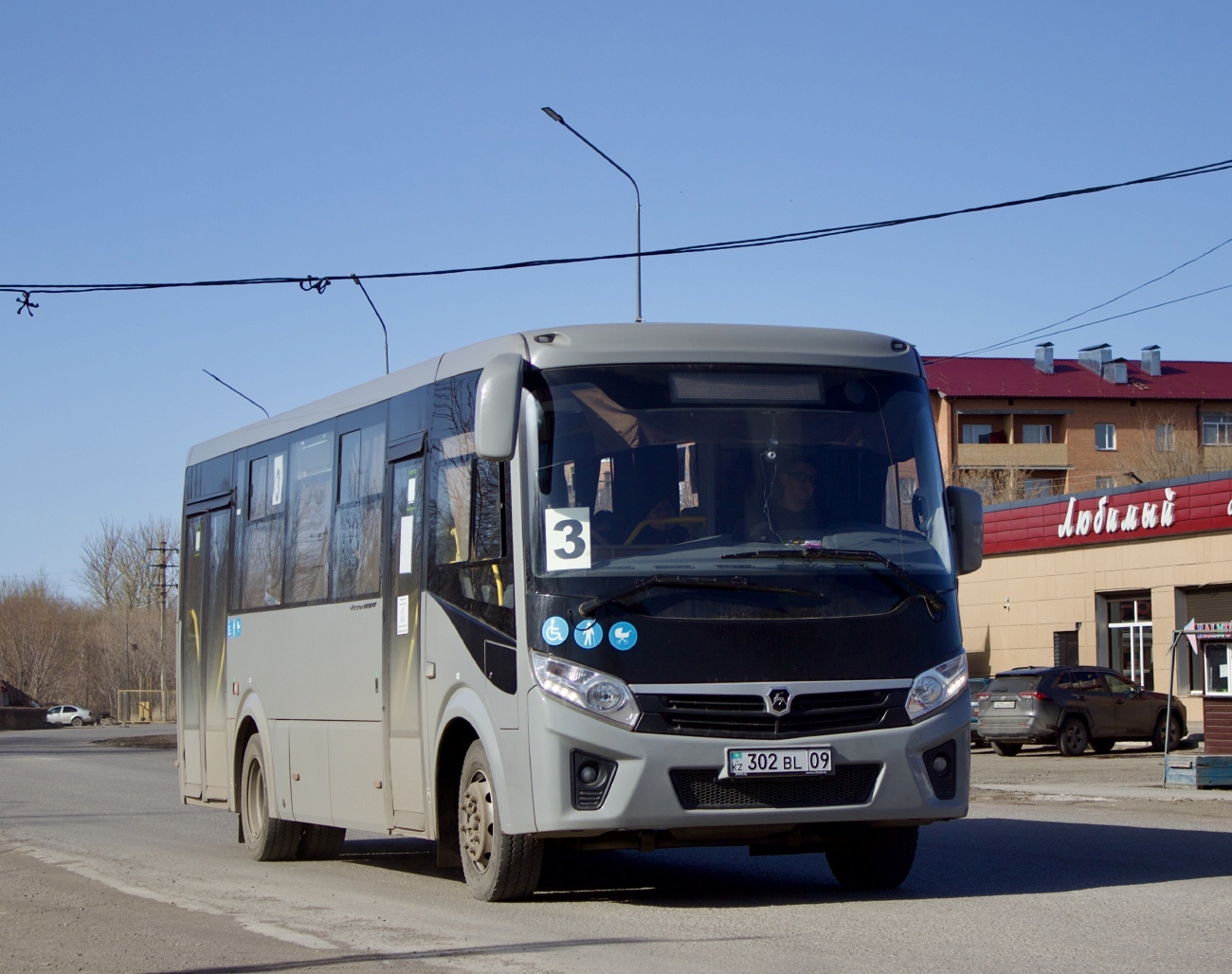 Карагандинская область, ПАЗ-320415-04 "Vector Next" (СемАЗ) № 302 BL 09