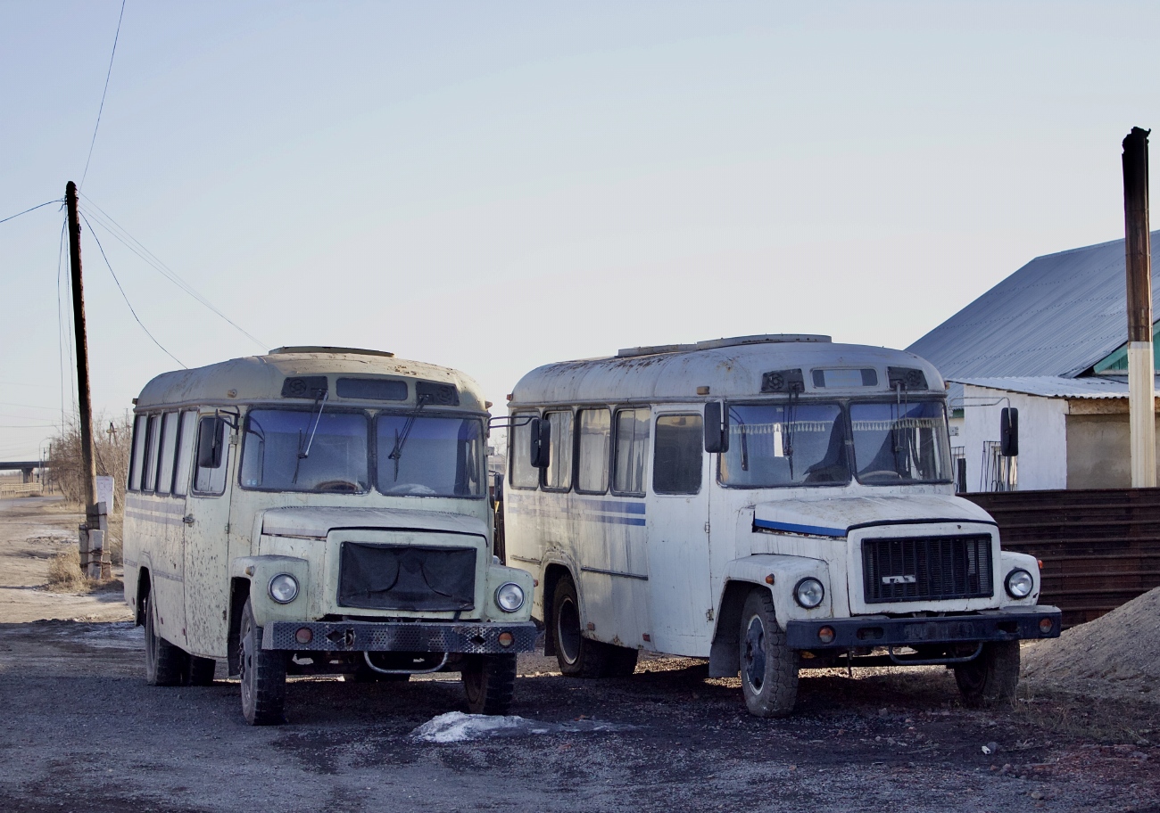 Карагандинская область, КАвЗ-3976  (все) № 131 HKA 09; Карагандинская область, КАвЗ-3976-027 (39762C) № 840 QQA 09; Карагандинская область — Автобусы без номеров